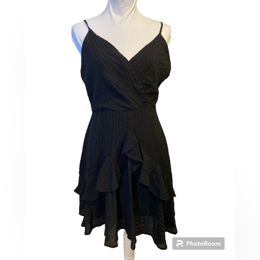 Trixxi Faux Surplice Mini Dress. Size XL